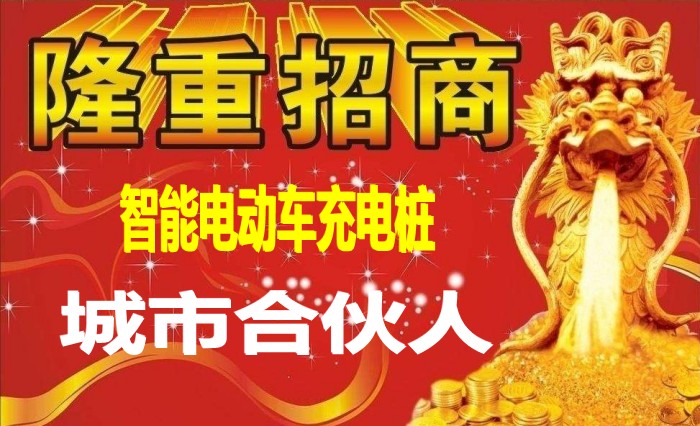 10路電動車智能充電樁，誠招城市合伙人